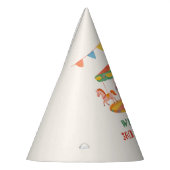 Schattige Carrouselverjaardag Feesthoedjes (Links)