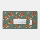 Schattige Carton Schildpadden met 'For' en 'While' Bureaumat (Keyboard & Muis)