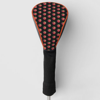 Schattige Cartoon aardbei karakter Golfheadcover