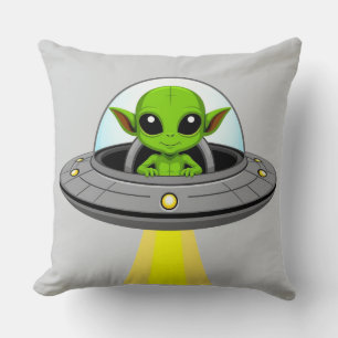 Schattige Cartoon Alien Kussen