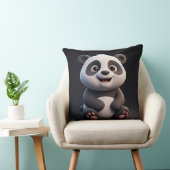 Schattige Cartoon Baby Panda Kussen (Stoel)