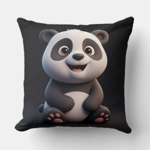 Schattige Cartoon Baby Panda Kussen