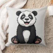 Schattige Cartoon Baby Panda Kussen (Deken)