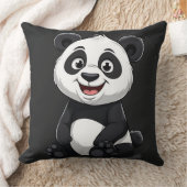 Schattige Cartoon Baby Panda Kussen (Deken)
