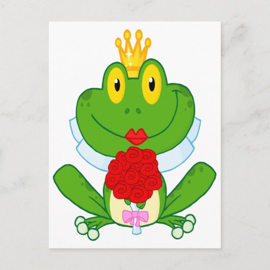 schattige cartoon brigade kikker briefkaart (Voorkant)