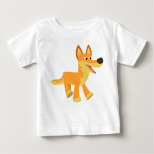 Schattige Cartoon Dingo Baby T-shirt