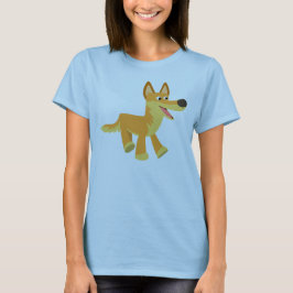Schattige Cartoon Dingo Vrouwen T-shirt