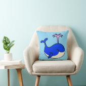 Schattige cartoon dolfijn kussen (Stoel)