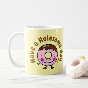 Schattige Cartoon Donut, Heb Een Gatverstandige Da Koffiemok