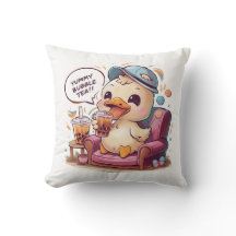 Schattige Cartoon Duck: Gezellig, Kawaii Vibes