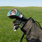 Schattige Cartoon Fluffy Happy Baby Golfheadcover (Insitu)