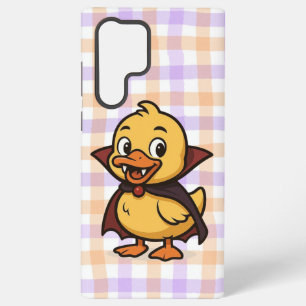Schattige cartoon Halloween eend vampier Samsung Galaxy Hoesje