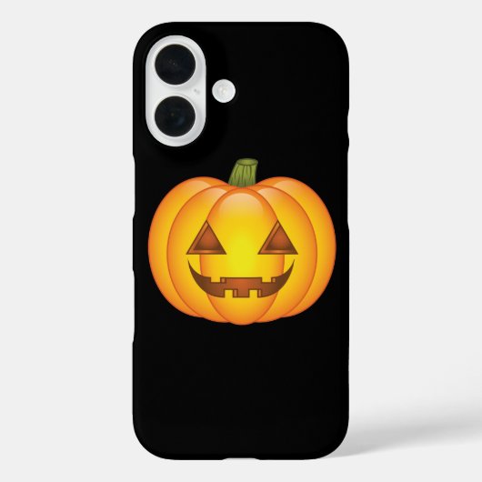 Schattige Cartoon Halloween Jack O’Lantern Pompoen Case-Mate iPhone Case (Achterkant)
