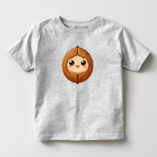 Schattige Cartoon hazelnoot mascotte Kinder Shirts