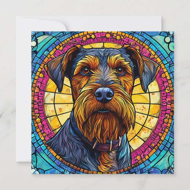 Schattige cartoon hond (Voorkant)