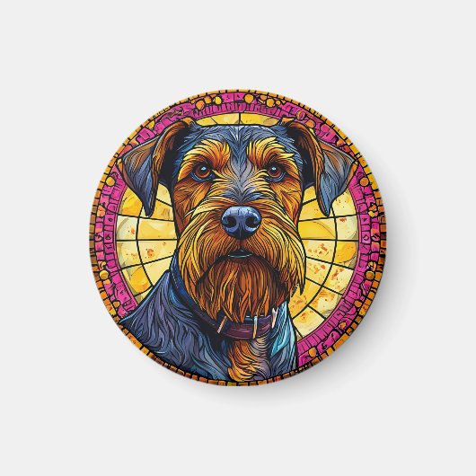Schattige cartoon hond magneet (Voorkant)
