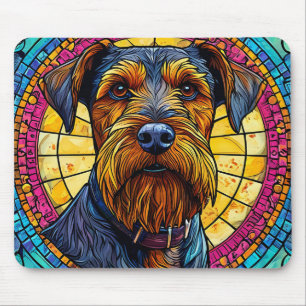Schattige cartoon hond muismat