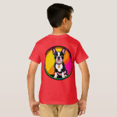 Schattige Cartoon Hond T-shirt (Achterkant volledig)
