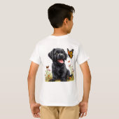 Schattige Cartoon Hond T-shirt (Achterkant volledig)
