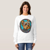 Schattige Cartoon Hond Trui (Voorkant volledig)