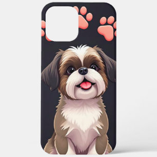 🐾🎨 Schattige Cartoon Hond Whimsical Moderne Char Case-Mate iPhone Case