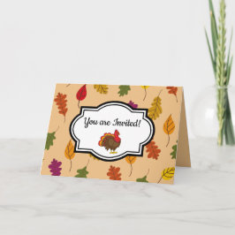 Schattige Cartoon Kalkoen | Personaliseer