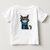 Schattige cartoon kat (Achterkant)