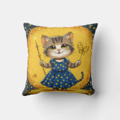 Schattige cartoon kat kussen (Achterkant)