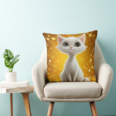 Schattige cartoon kat kussen (Stoel)