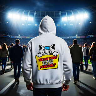 Schattige Cartoon Kat - Perfecte Cadeau voor Kat L Hoodie
