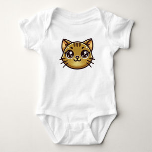 Schattige cartoon kat romper