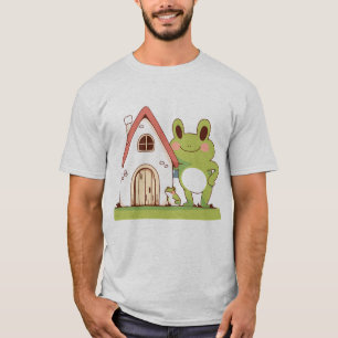schattige cartoon kikker t-shirt