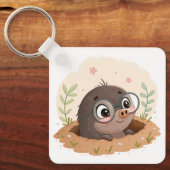 Schattige Cartoon knaagdier Sleutelhanger (Voorkant)
