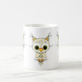 schattige cartoon koffiemok (Center)