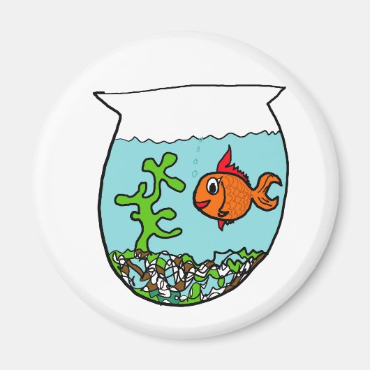 schattige cartoon magneet (Voorkant)