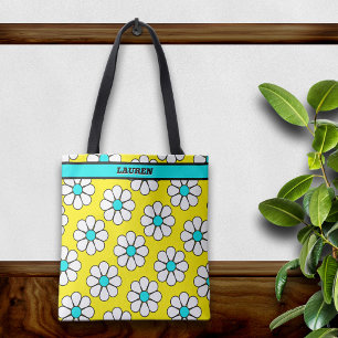 Schattige Cartoon Margriet Tote Bag