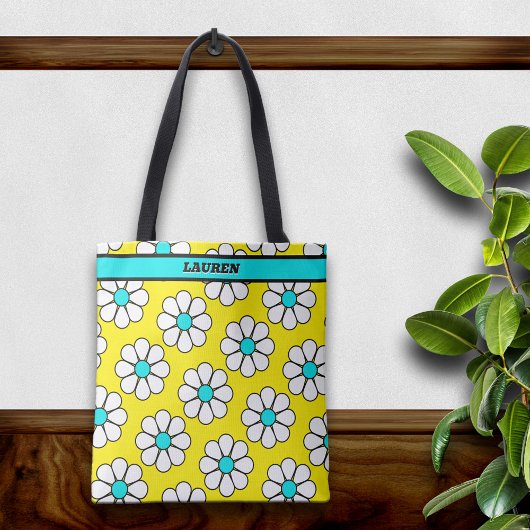 Schattige Cartoon Margriet Tote Bag
