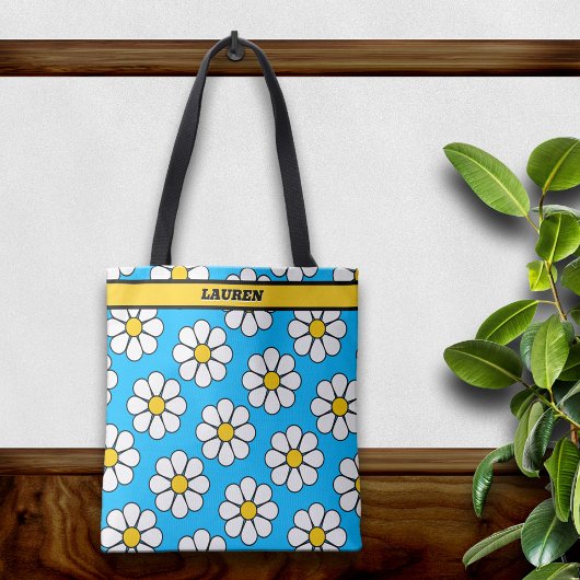 Schattige Cartoon Margriet Tote Bag