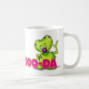 schattige cartoon mok