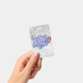 Schattige cartoon olifant badge (Handheld)