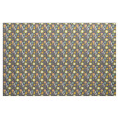 Schattige Cartoon over de Ruimte Stof (Fat Quarter)