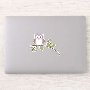 Schattige Cartoon Owl Sticker