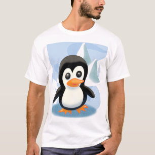 Schattige Cartoon Penguin T-shirt