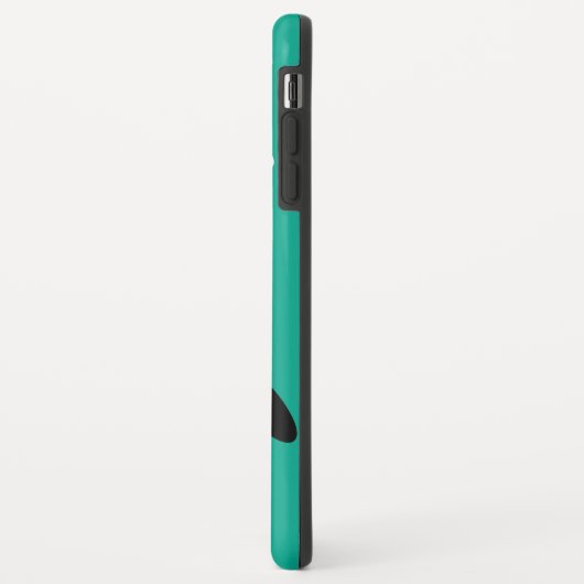 schattige cartoon pinguin emerald handgeschreven l Case-Mate iPhone case (Achterkant/links)