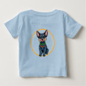 Schattige Cartoon Puppy (Achterkant)