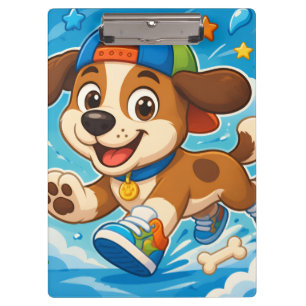 Schattige Cartoon Puppy Kids  Klembord