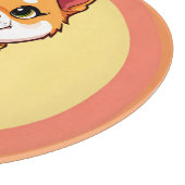 Schattige Cartoon Puppy Snijplank (Hoek)