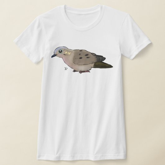 Schattige Cartoon rouwbaarden Grafische T-shirt (Laagn)