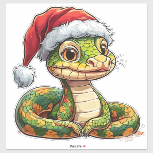 Schattige Cartoon Slang Sticker (Vel)