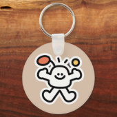Schattige Cartoon Sleutelhanger (Voorkant)